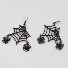 Black Spider Necklace