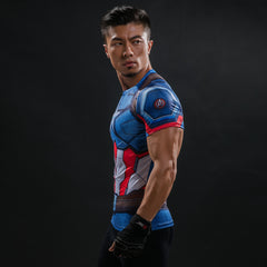 Captain America Fitness T-Shirt