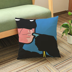 Captain America Drinking Tomato Soup Cushion