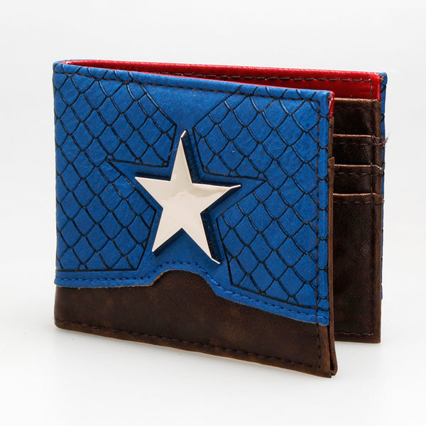 Captain America Bi-Fold Boxed Wallet