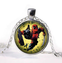 DEADPOOL Iron Throne Glass Necklace