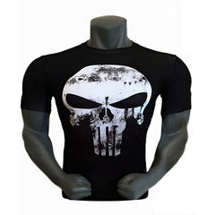 Punisher Longsleeve Bodybuilding T Shirt