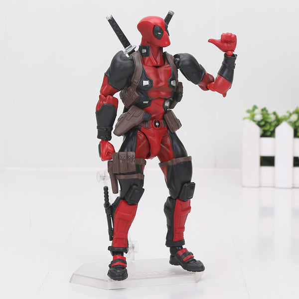 16cm Cartoon Super hero Deadpool PVC Action Figure Doll Model Toy Collection Series No.001