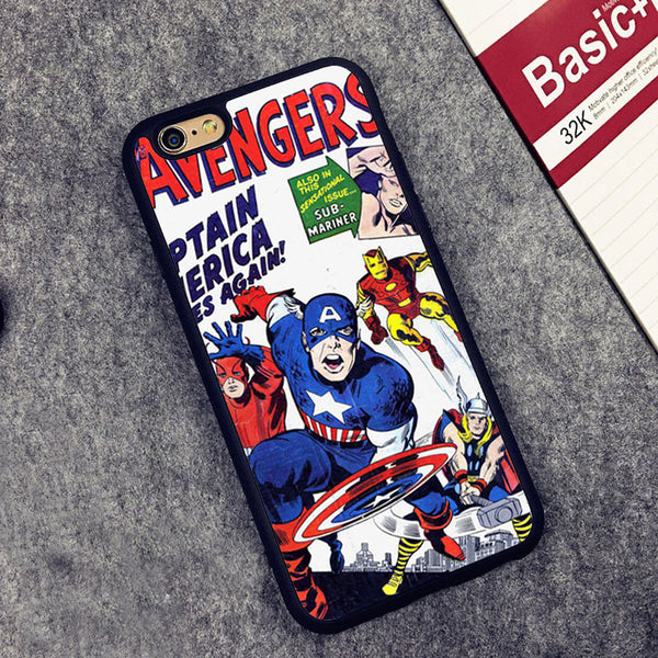 The Avengers Captain America iPhone Case