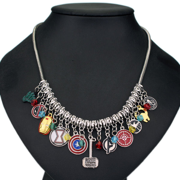 Marvel Avengers Team Necklace