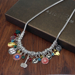 Marvel Avengers Team Necklace