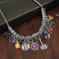 Marvel Avengers Team Necklace