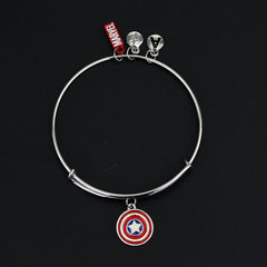 Captain America Charm Bangle