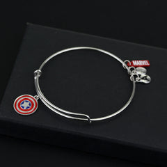 Captain America Charm Bangle