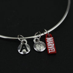 Captain America Charm Bangle