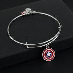 Captain America Charm Bangle