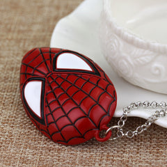 feimeng jewelry Super Hero Spiderman Necklace Superhero Spider-man Mask Pendant Necklace For Men Fashion Accessories