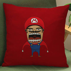 Humorous Screaming Captain America Cushion