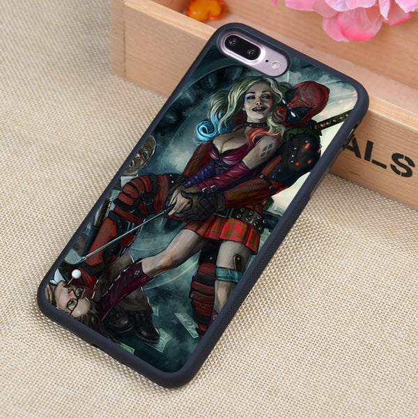 Deadpool Harley Quinn Golf iPhone Case