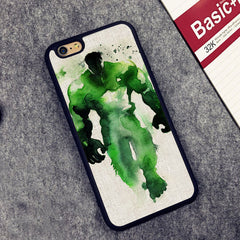 Hulk Watercolor Printed iPhone Case