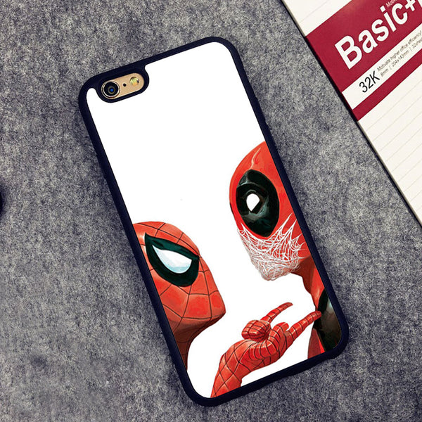 SPIDERMAN DEADPOOL iPhone Case