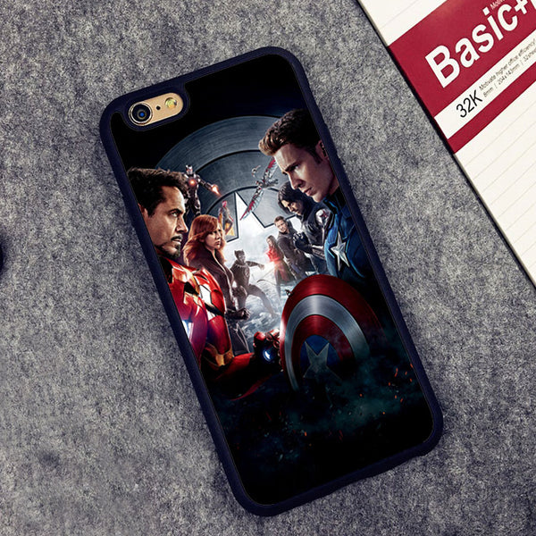 Captain America Civil War iPhone Case