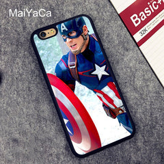 CAPTAIN AMERICA RUNNING iPhone Case