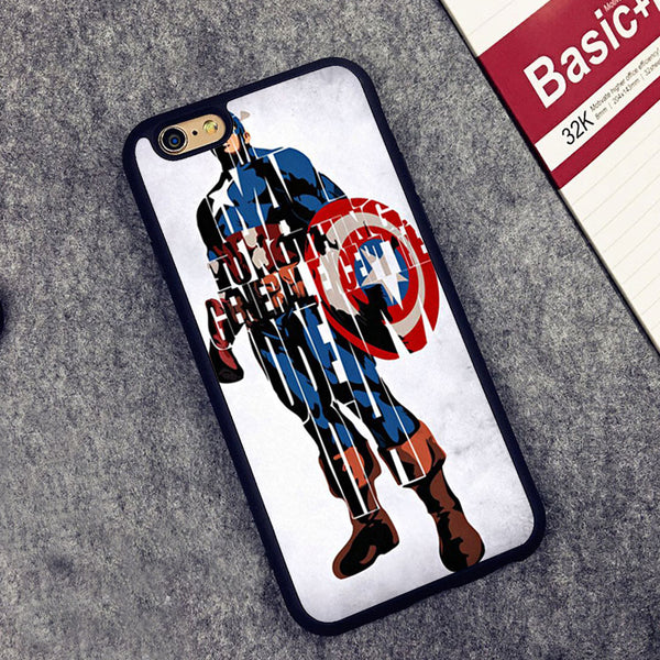 Captain America Inspired iPhone Case