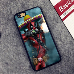 Funny Deadpool iPhone Case