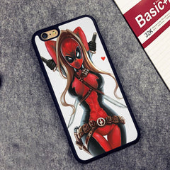 Lady Deadpool iPhone Case