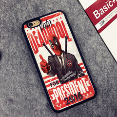 Vote Deadpool for President Deadpool Mask iPhone Case