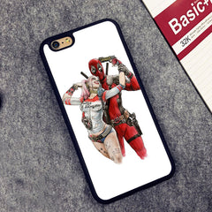 Deadpool Harley Quinn iPhone Case