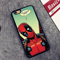 DEADPOOL YOU SOUND CRAZY iPhone Case