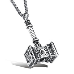 Thor Hammer Pendant Necklace