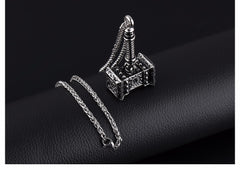 Thor Hammer Pendant Necklace