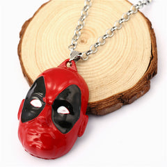 Deadpool Face Necklace