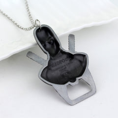 Deadpool Bottle Opener Pendant Necklace