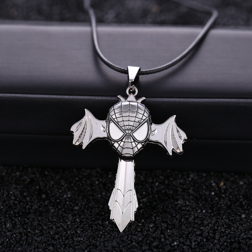 Spiderman Personality Pendant & Necklace