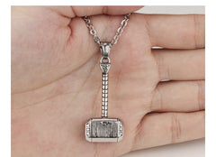 Thor Hammer Stainless Steel Necklace